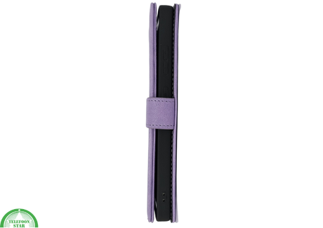 Hoesje voor Samsung S26 Ultra paars Boek Leer Stijlvolle en Beschermende Wallet lather