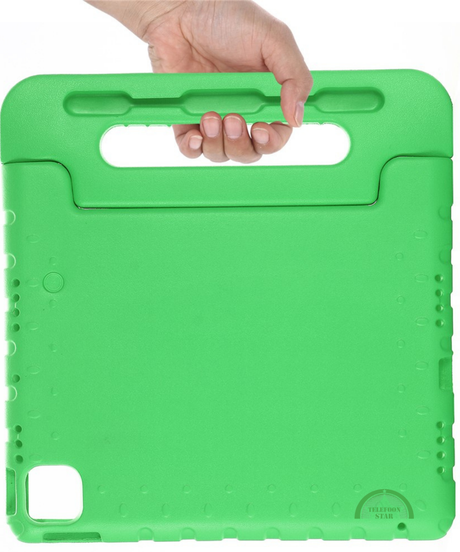 iPad Air 11 (2026, 2025 & 2024) Kinder hoesje Met Handvat Rood