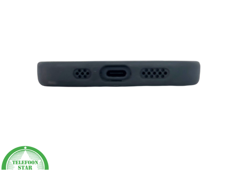 iPhone 15 Plus MagSafe Hoesje Zwart Transparant &ndash; Slank, Stijlvol en MagSafe-ready