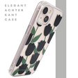iPhone 13 / 14 Hoesje &ndash; Transparante Case met Zwarte Tulpen | Telefoonstar
