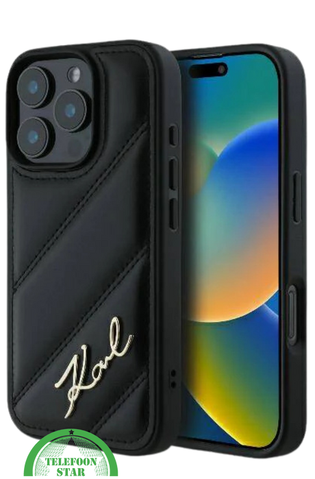 iPhone 16 Pro Luxe Leren Hoesje – Roze | Elegant, Stevig en Stijlvol Design