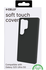 Hoesje voor S25 Ultra -Backcover Zwart
