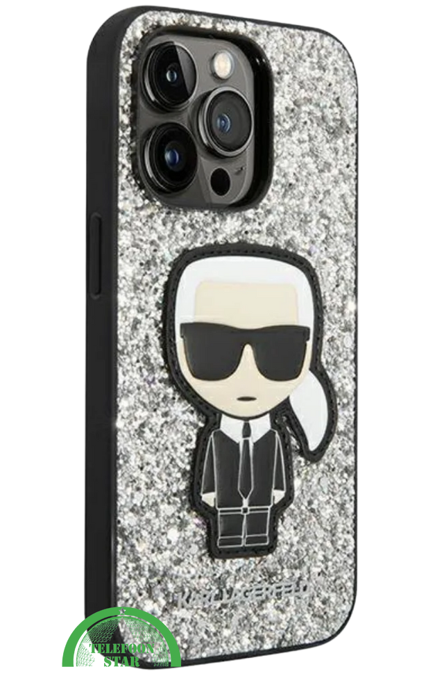 Glitter Design Hoesje voor iPhone 14 Pro Max &ndash; Luxe &amp; Bescherming in E&eacute;n