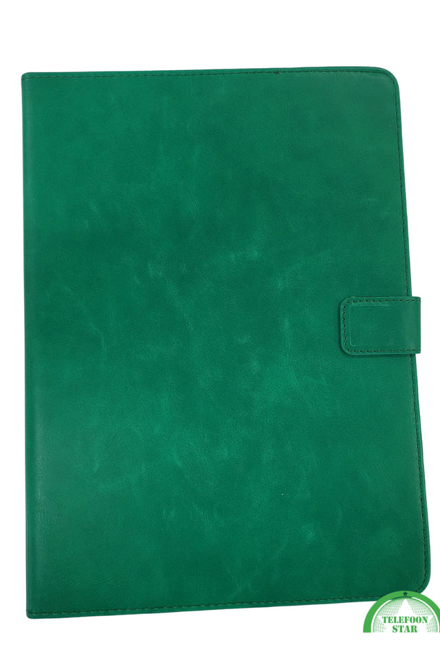 Groen iPad Air 5 Hoesje 10.9 (2022) &ndash; Bookcase Bescherming in Premium Lederlook