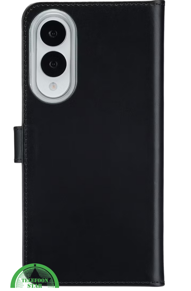 Bookcase Hoesje voor iPhone 17 Zwart &ndash; Stijlvol, Veilig &amp; Handig in Gebruik en Luxe Bescherming &amp; Kaartvakken | Telefoonstar