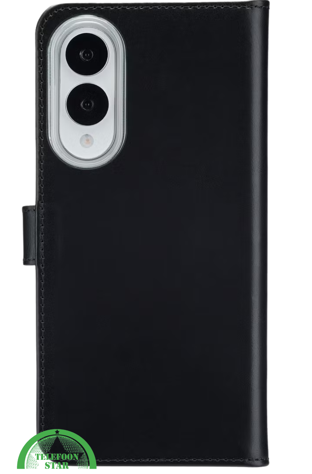 Bookcase Hoesje voor iPhone 17 Zwart &ndash; Stijlvol, Veilig &amp; Handig in Gebruik en Luxe Bescherming &amp; Kaartvakken | Telefoonstar
