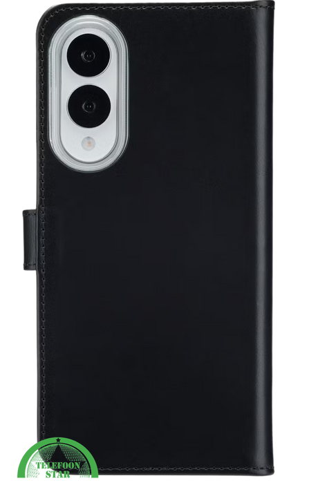Bookcase Hoesje voor iPhone 17 Zwart &ndash; Stijlvol, Veilig &amp; Handig in Gebruik en Luxe Bescherming &amp; Kaartvakken | Telefoonstar