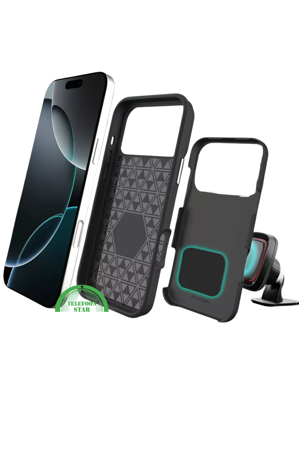 Hoesje voor iPhone 17 Pro &ndash; Sterke Grip, Stevige Bescherming Anti-slip textuur voor uitstekende grip | Telefoonstar