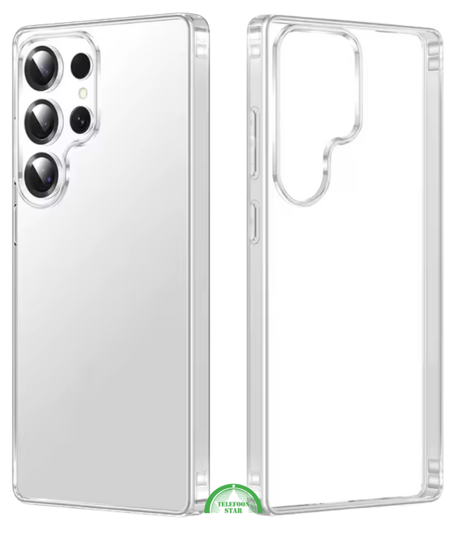 Transparant Hoesje voor S25 Ultra – Slank, Helder, silicone en Krasbestendig