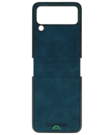 Hoesje voor Samsung Z Flip 7 FE Donkerblauw Wallet Case