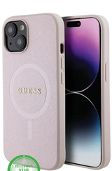Hoesje voor iPhone 14 &ndash; RozeLuxe Design met Goudkleurig Logo