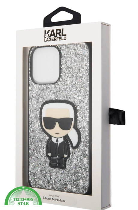 Glitter Design Hoesje voor iPhone 14 Pro Max &ndash; Luxe &amp; Bescherming in E&eacute;n