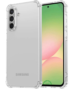 Transparant Hoesje voor Samsung A17 – Schokbestendig, Slank, Flexibel & Krasbestendig