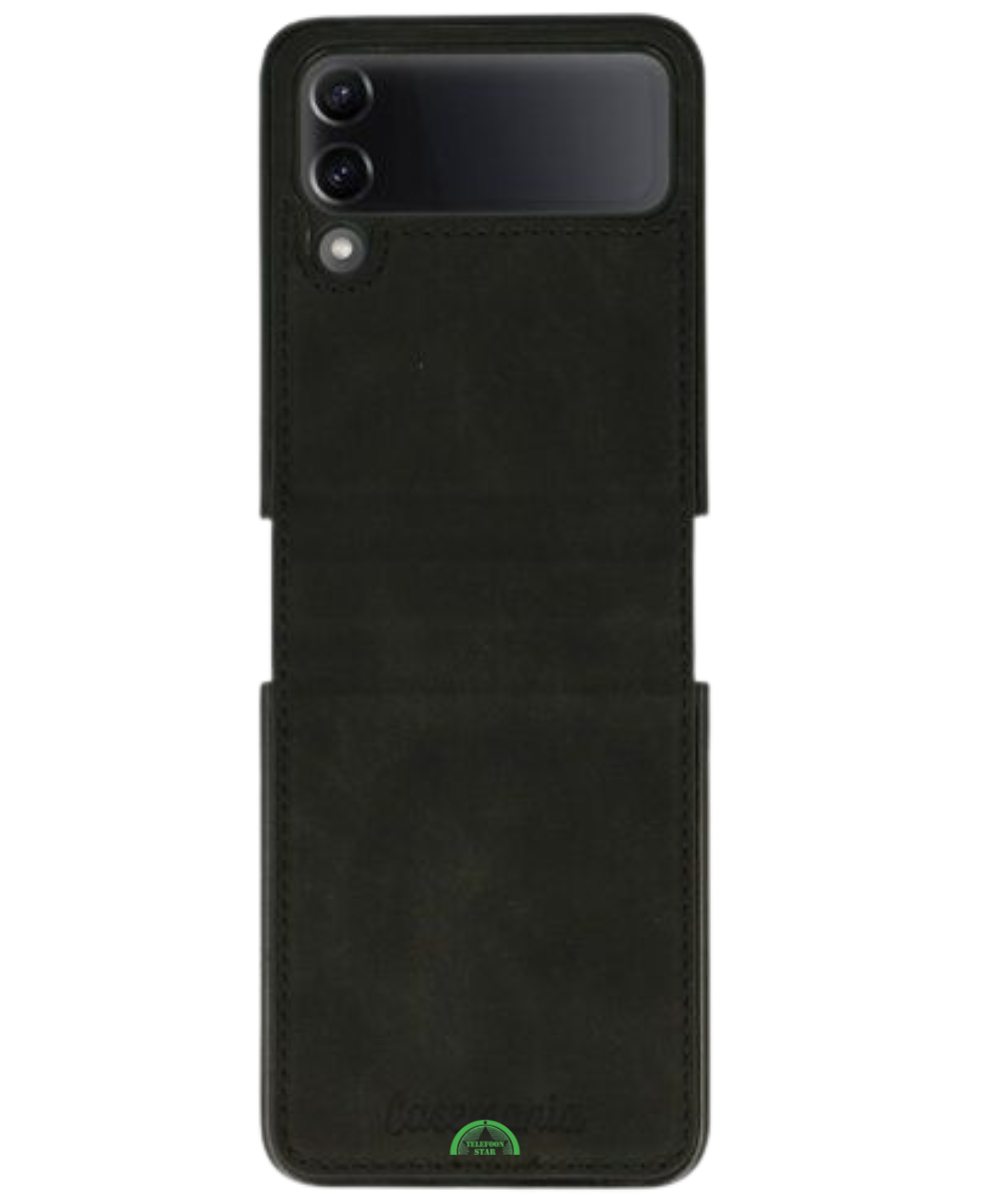 Hoesje voor Samsung Z Flip 7 FE Zwart Wallet Case