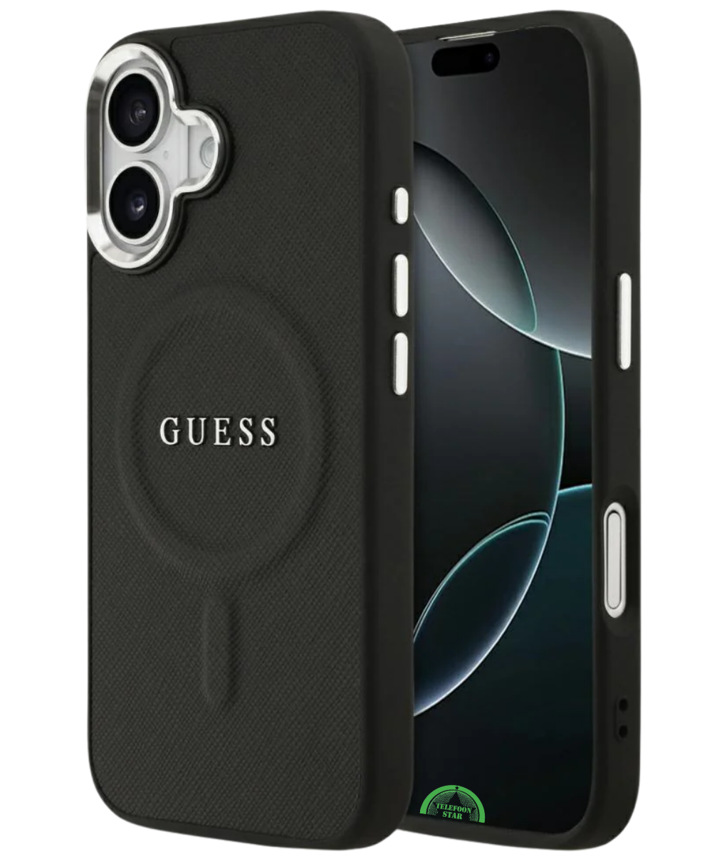 Hoesje iPhone 17 Zwart MagSafe CarbonGrip Case