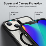 iPhone 13 HaloLock hoesje zwart doorzichtig