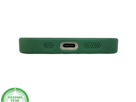 iPhone 15 Pro Groen Hoesje met Ringhouder &ndash; MagSafe &amp; Kickstand | Telefoonstar.nl