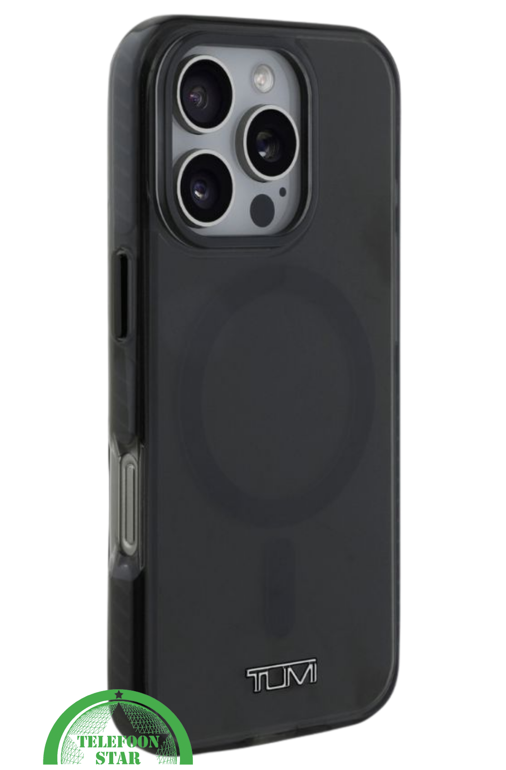 Hoesje voor iPhone 16 Pro Max MagSafe Zwart &ndash; Krachtige Bescherming met Modern Design