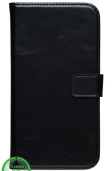 Zwarte bookcase Hoesje voor iPhone 17 Pro &ndash; Veilig &amp; Praktisch en Kaartvakken | Telefoonstar