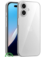Perfecte pasvorm voor iPhone 16 – Silicone, Flexibel, Helder & Extra Sterk, transparant en Extra bescherming voor camera en scherm | Telefoonstar