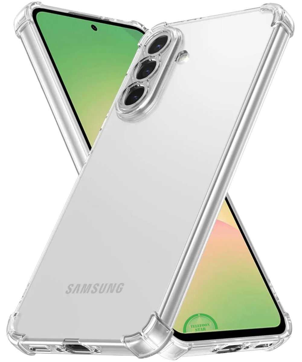 Transparant Hoesje voor Samsung A17 – Schokbestendig, Slank, Flexibel & Krasbestendig