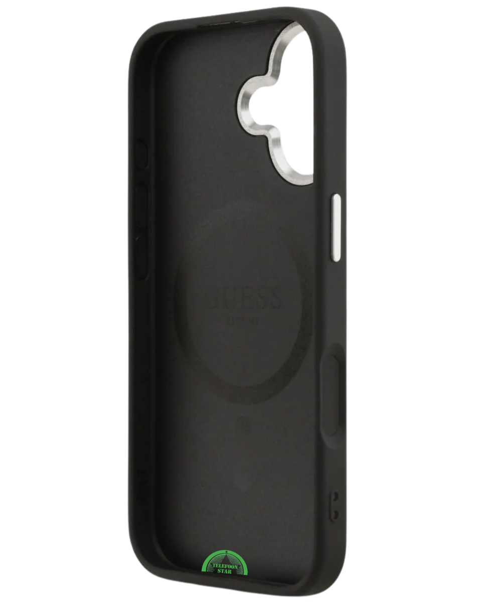Hoesje iPhone 17 Zwart MagSafe CarbonGrip Case