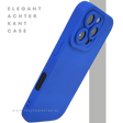 iPhone 16 Pro Blauw Hoesje Mat Design Met Verhoogde Camerabescherming