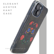iPhone 15 Hoesje &ndash; Sugar Skull Design | Transparant, Kleurrijk &amp; Uniek