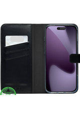 Zwart Bookcase Hoesje voor iPhone 17 Pro Max &ndash; Luxe &amp; Volledige Bescherming