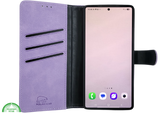 Hoesje voor Samsung S26 Ultra paars Boek Leer Stijlvolle en Beschermende Wallet lather