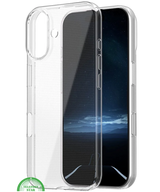 Perfecte pasvorm voor iPhone 16 &ndash; Silicone, Flexibel, Helder &amp; Extra Sterk, transparant en Extra bescherming voor camera en scherm | Telefoonstar