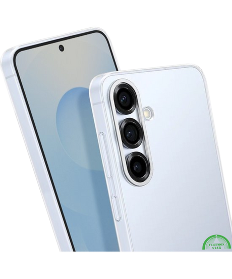 Hoesje voor Samsung S23 FE Transparant TPU met Silicone, Slank, Flexibel & Krasbestendig