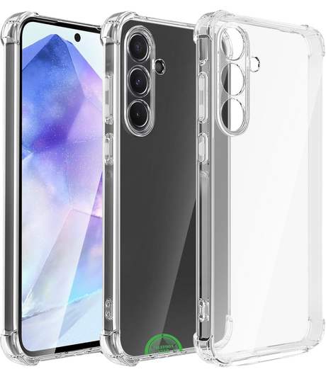 Transparant Hoesje voor Samsung A17 – Schokbestendig, Slank, Flexibel & Krasbestendig