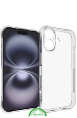Siliconen Case Hoesje voor iPhone 17 &ndash; Slank, Schokbestendig &amp; Transparant Antishock | Telefoonstar