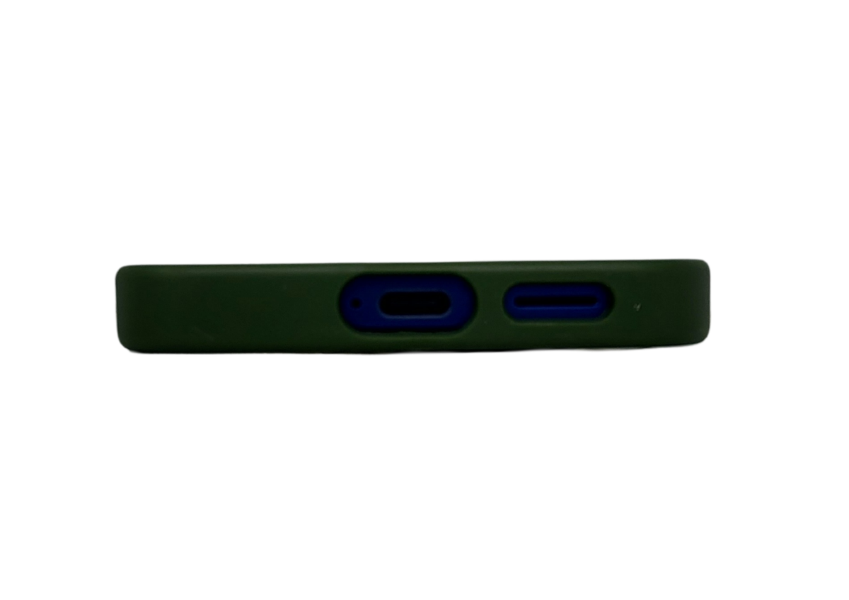 Hoesje voor Samsung Galaxy S26 Transparant met Groene Randen