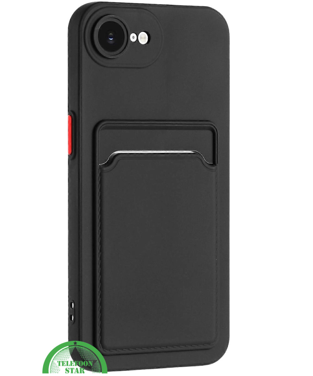 Hoesje voor iPhone 17E TPU Pasjes Backcase Praktisch, Slank &amp; Schokbestendig