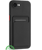 Hoesje voor iPhone 17E TPU Pasjes Backcase Praktisch, Slank &amp; Schokbestendig