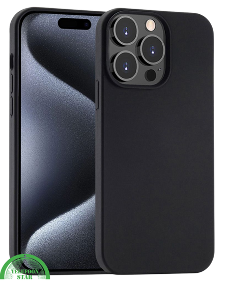 Zwart Hoesje voor iPhone 12 Pro Transparant, Slank, Helder &amp; Krasbestendig