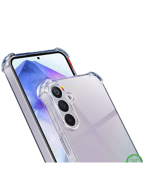Transparant Hoesje voor Samsung A17 – Schokbestendig, Slank, Flexibel & Krasbestendig