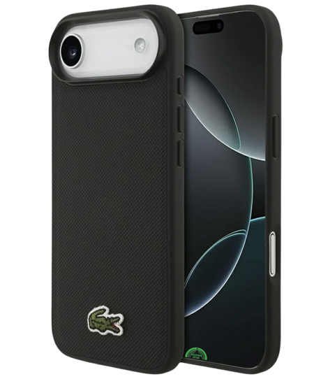 Hoesje voor iPhone 17 Air Zwart met Extra Grip Camera Beschermrand