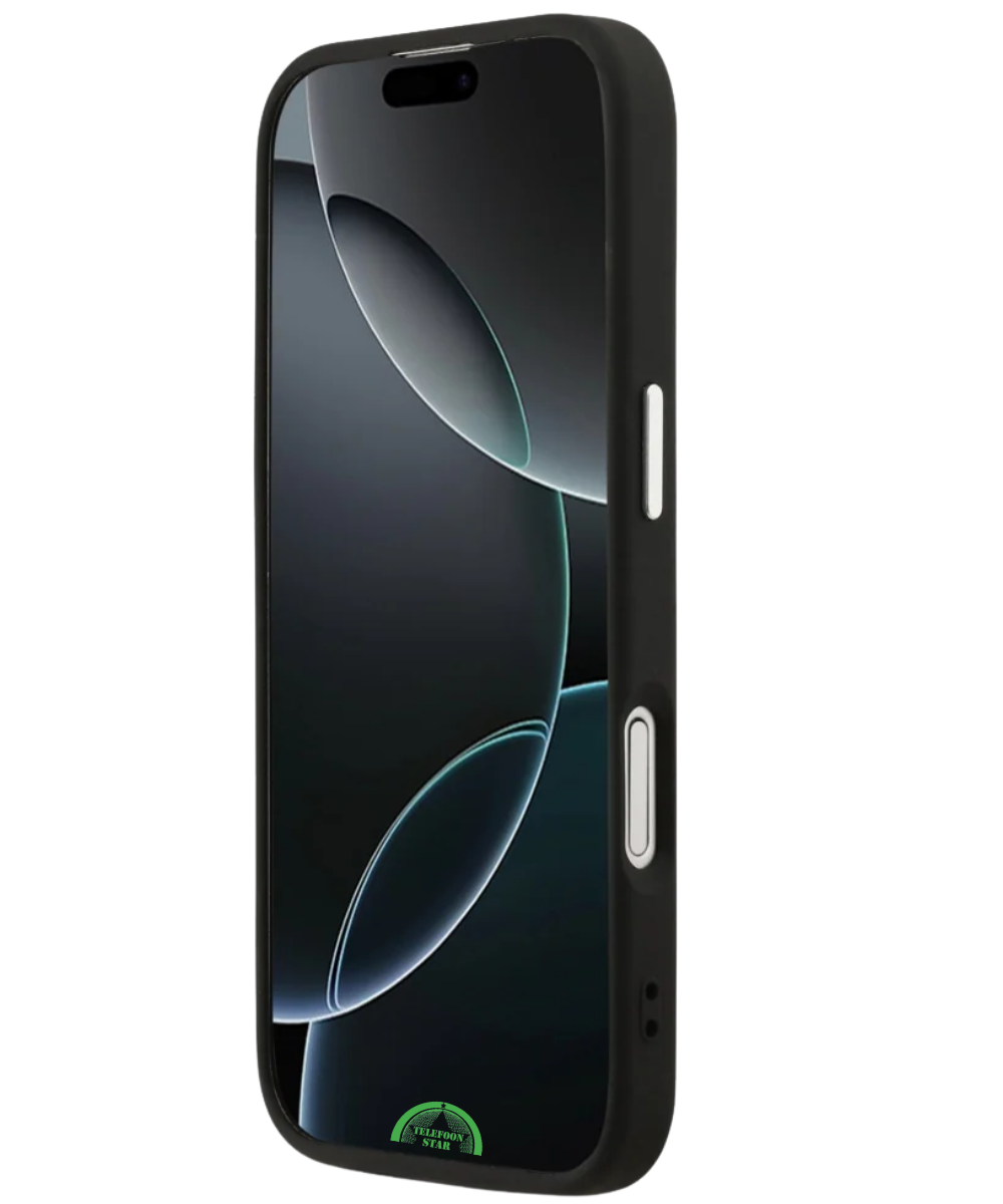 Hoesje iPhone 17 Zwart MagSafe CarbonGrip Case