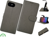 Boek case Grijs cover iPhone 16E 2025