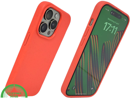 Rood iPhone 15 Pro Max Hoesje &ndash; Minimalistisch, Slank &amp; Opvallend | Telefoonstar.nl