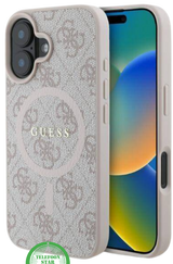 Hoesje voor iPhone 16 Licht Beige Luxe – Elegantie & Bescherming in Éénv