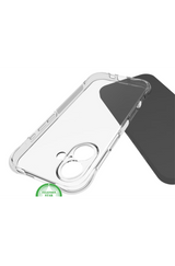 Siliconen Case Hoesje voor iPhone 17 &ndash; Slank, Schokbestendig &amp; Transparant Antishock | Telefoonstar