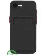 Hoesje voor iPhone 17E TPU Pasjes Backcase Praktisch, Slank &amp; Schokbestendig
