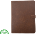 Apple iPad Air 11 inch 2025 / 2024 Luxe Bruine Leer hoesjes Bookcase 11 inch Schokbestendig