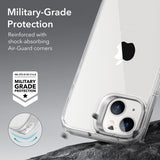 iPhone 14 hoesje met kickstand doorzichtig