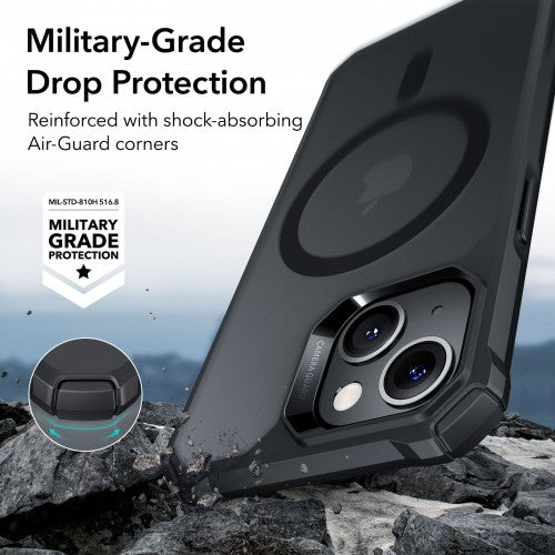 iPhone 14 Armor HaloLock hoesje zwart