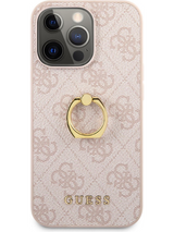Trendy iPhone 13 Pro Ring Case Roze Edition